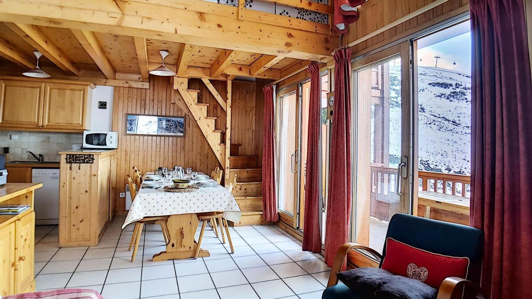 Residence Tetras Lyre - Appartement Duplex - Depart Et Retour Skis Aux Pieds - Balcon Mae-0204 سان-مارتن-دي-بيفيل المظهر الخارجي الصورة